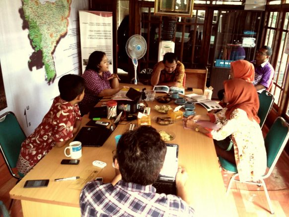 Kunjungan Dinsos PPPA Ke LPPSLH