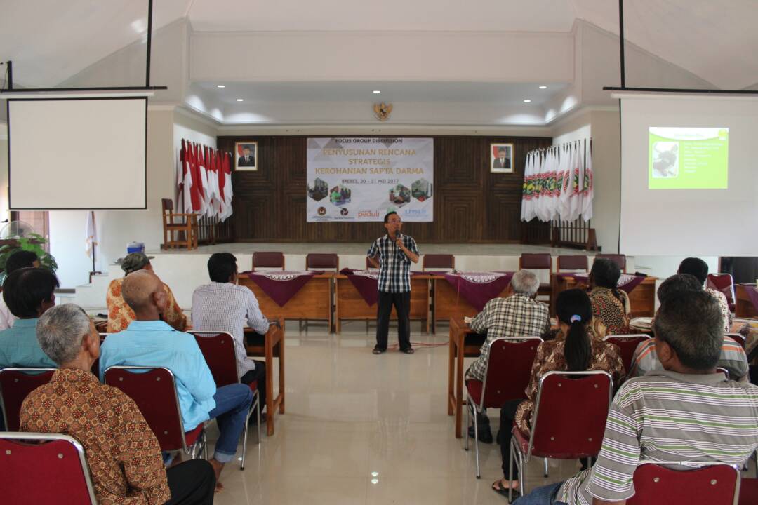 Pelaksanaan Rencana Strategis Sapta Darma Bersama Program Peduli