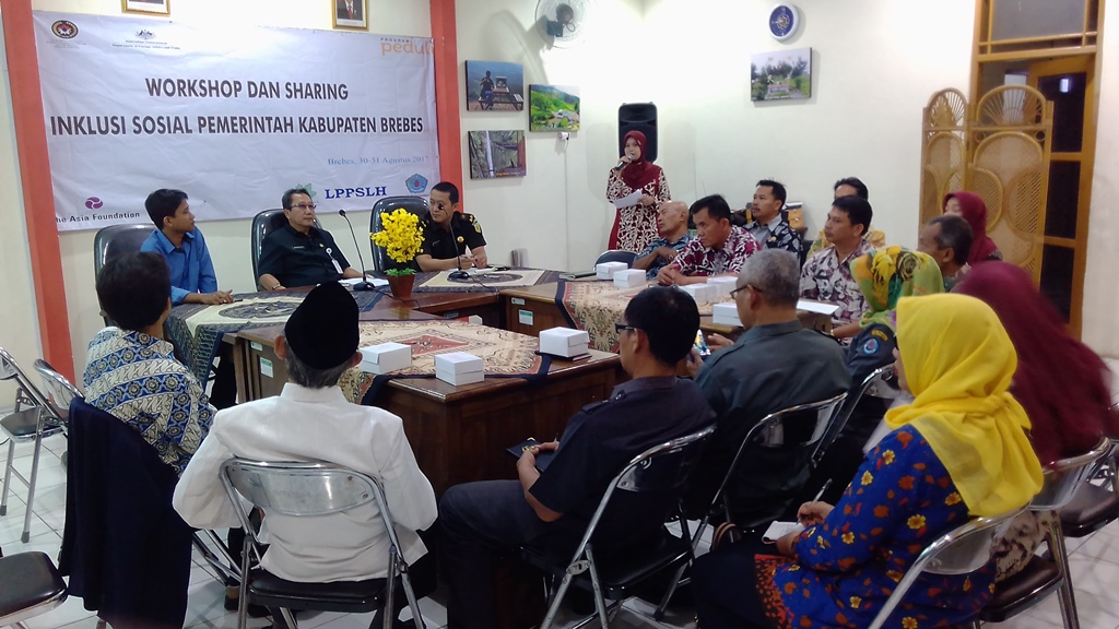 Workshop dan Sharing Mengenai Inklusi Sosial Untuk Pemerintah Kabupaten Brebes
