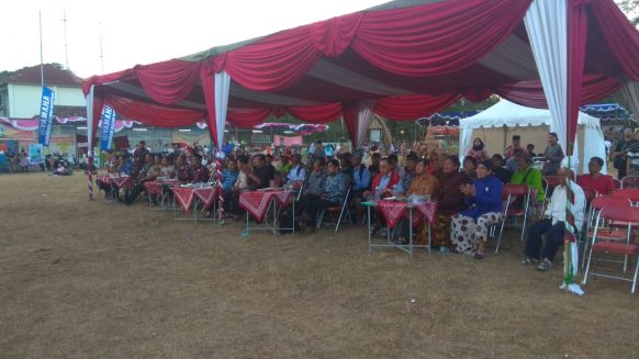PembukaanFestival Kearifan Lokal di Lapangan Desa Salamerto Sentolo Kulon Progo