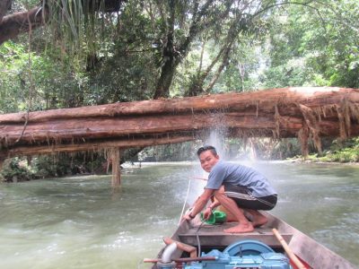 Banyak rintangan yang akan kita hadapi di sepanjang perjalanan, mulai dari badai yang kadang tiba-tiba datang, sampai pada bentangan kayu pohon yang roboh.