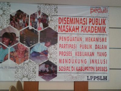 Naskah Akademik Bantu Wujudkan Inklusi Sosial Di Tiap Kabupaten Di Indonesia