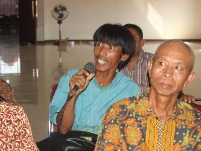 keaktifan peserta yang hadir dalam renstra