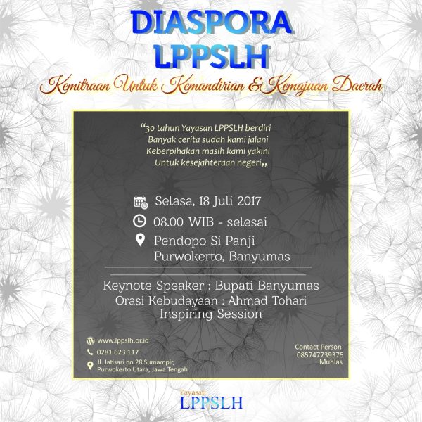 Bakti Diaspora LPPSLH Untuk Negeri