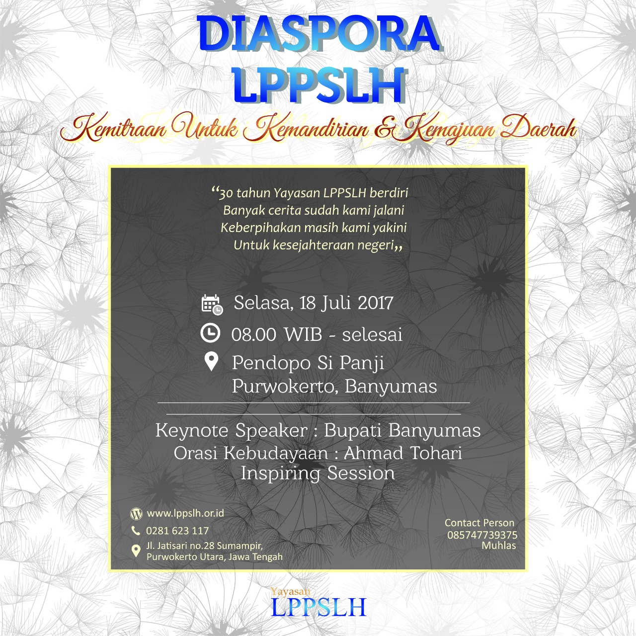 Bakti Diaspora LPPSLH Untuk Negeri